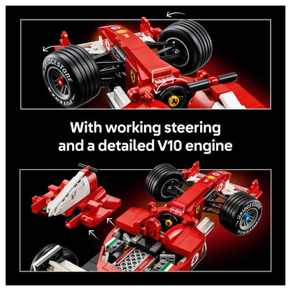 11375 Icons Ferrari F2004 und Michael Schumacher