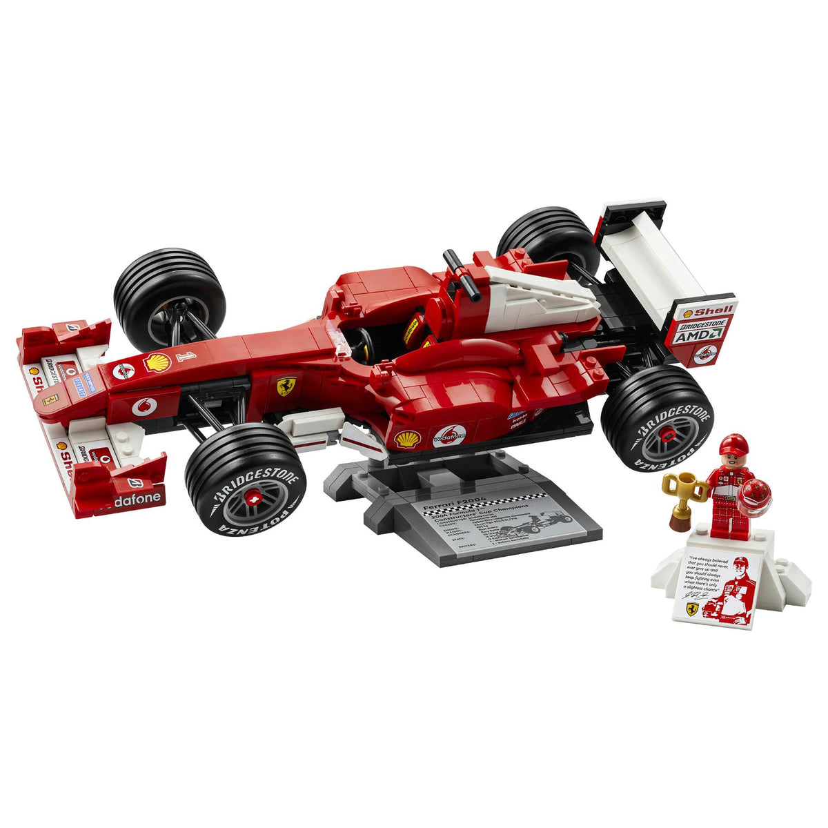 11375 Icons Ferrari F2004 und Michael Schumacher