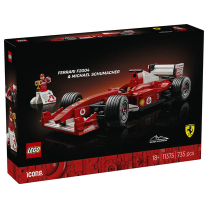 11375 Icons Ferrari F2004 und Michael Schumacher