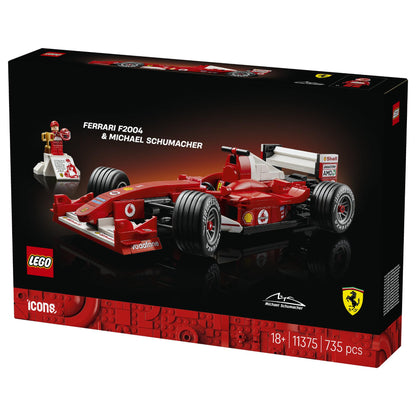 11375 Icons Ferrari F2004 und Michael Schumacher