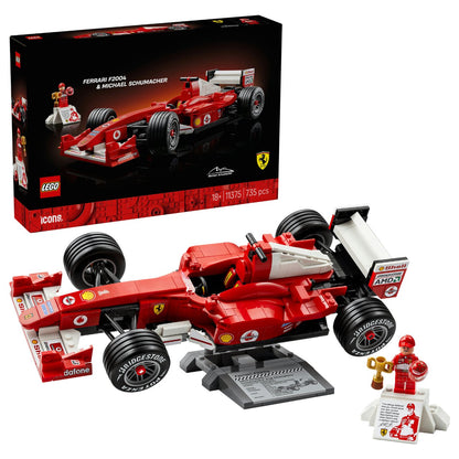 11375 Icons Ferrari F2004 und Michael Schumacher