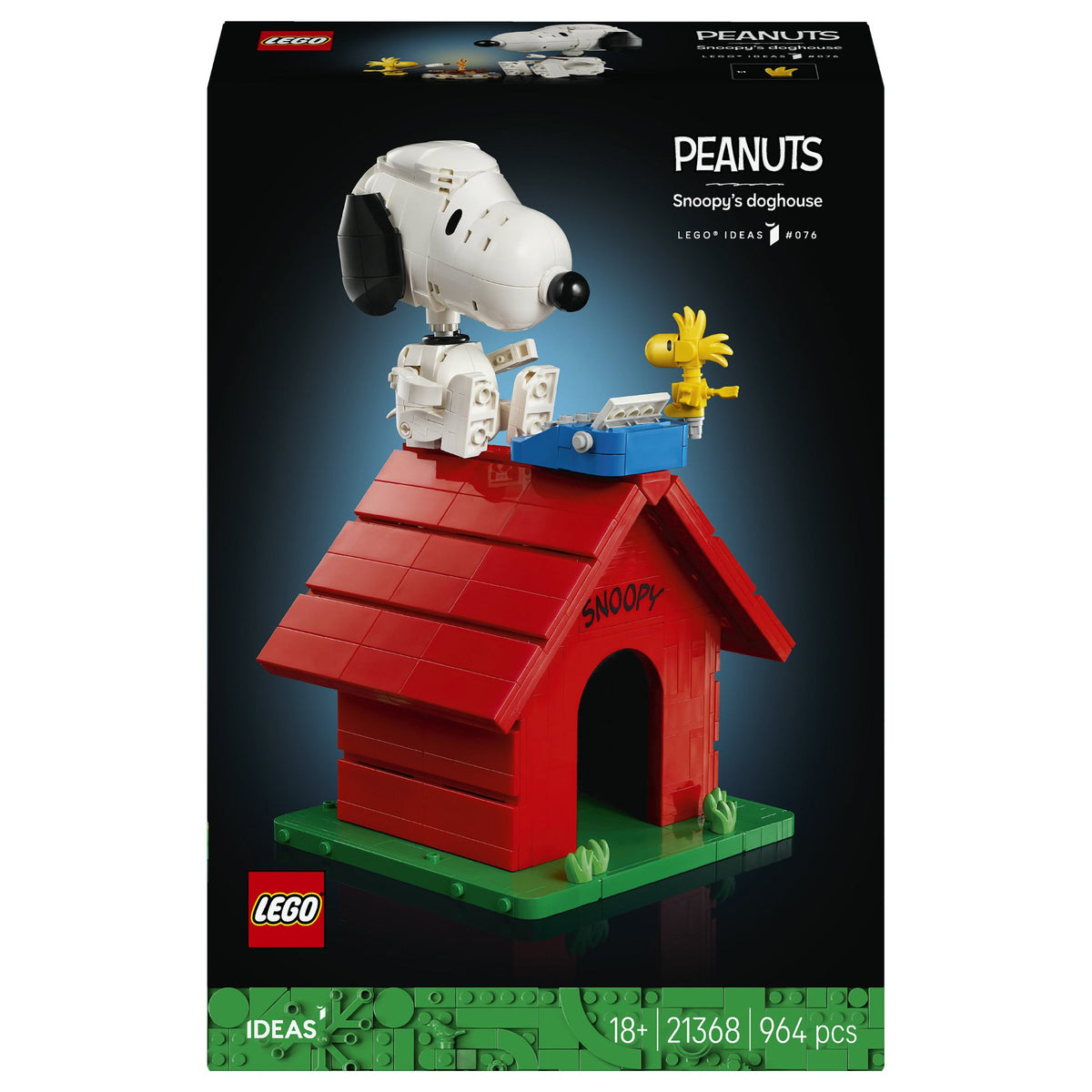 LEGO 21368 Ideas Peanuts: Snoopys Hundehtte