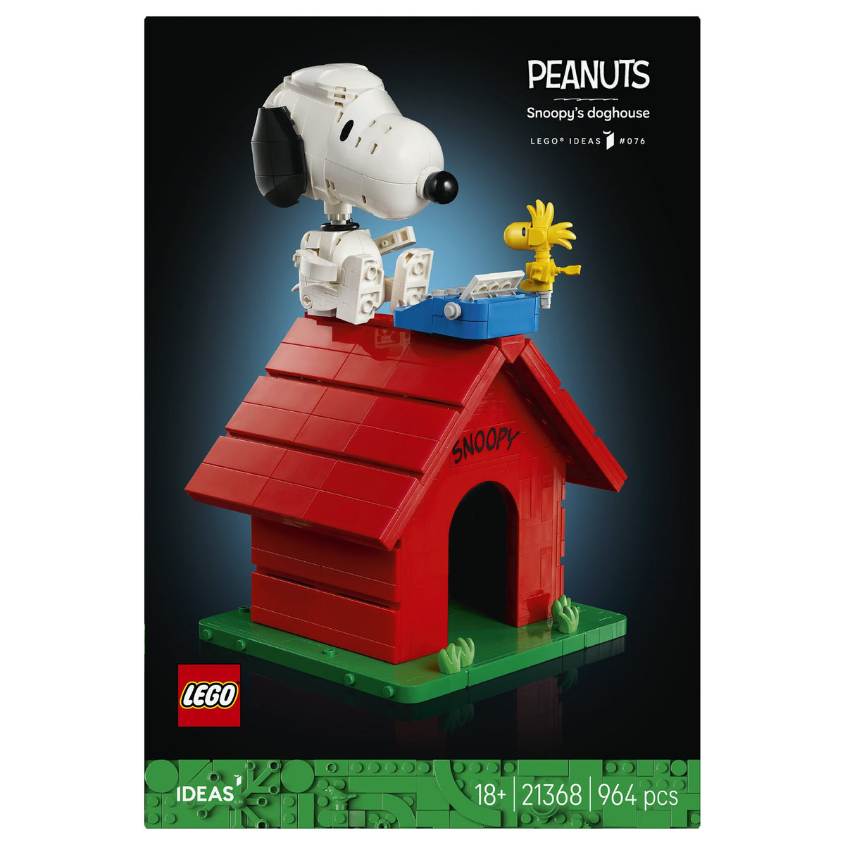 LEGO 21368 Ideas Peanuts: Snoopys Hundehtte