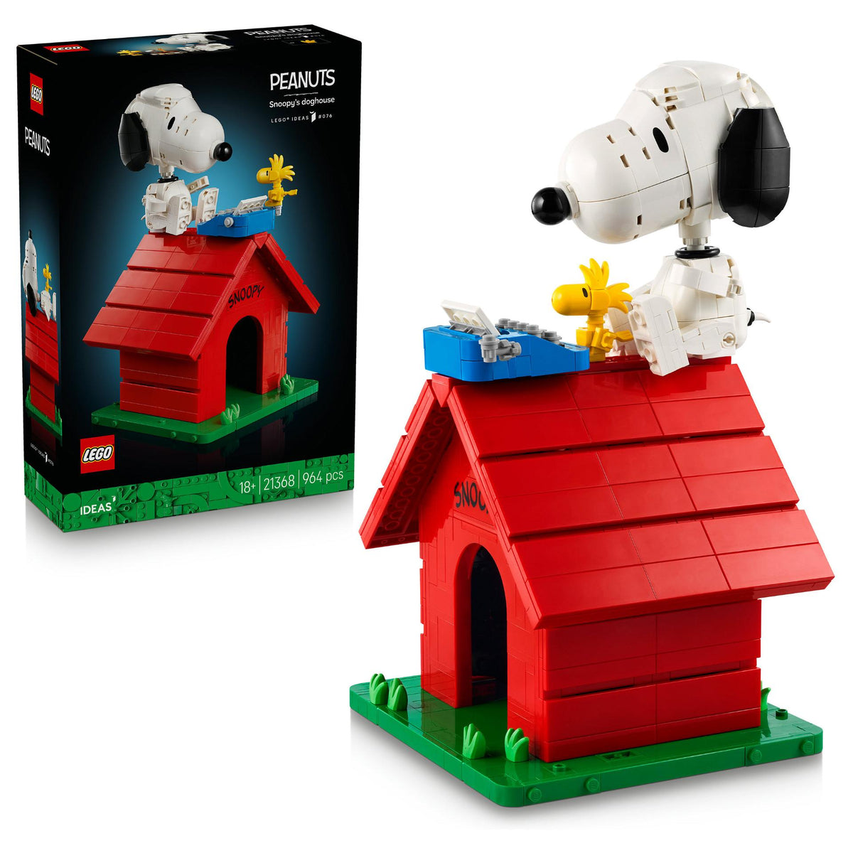 LEGO 21368 Ideas Peanuts: Snoopys Hundehtte