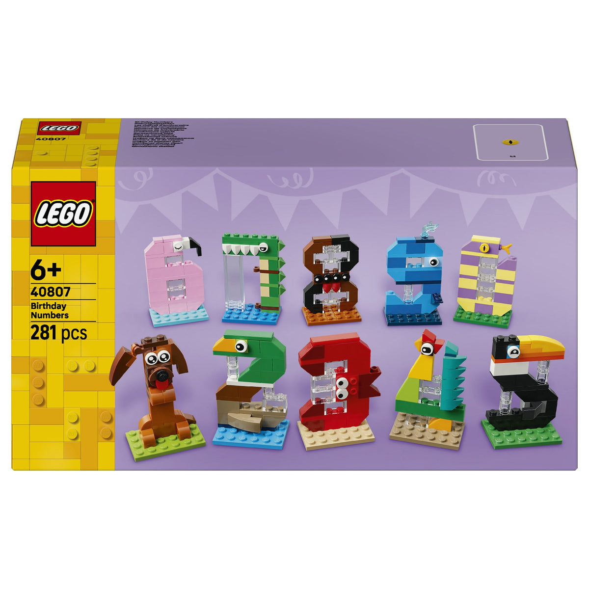 LEGO 40807 Seasonal Geburtstagszahlen