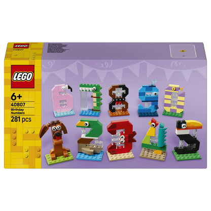 LEGO 40807 Seasonal Geburtstagszahlen