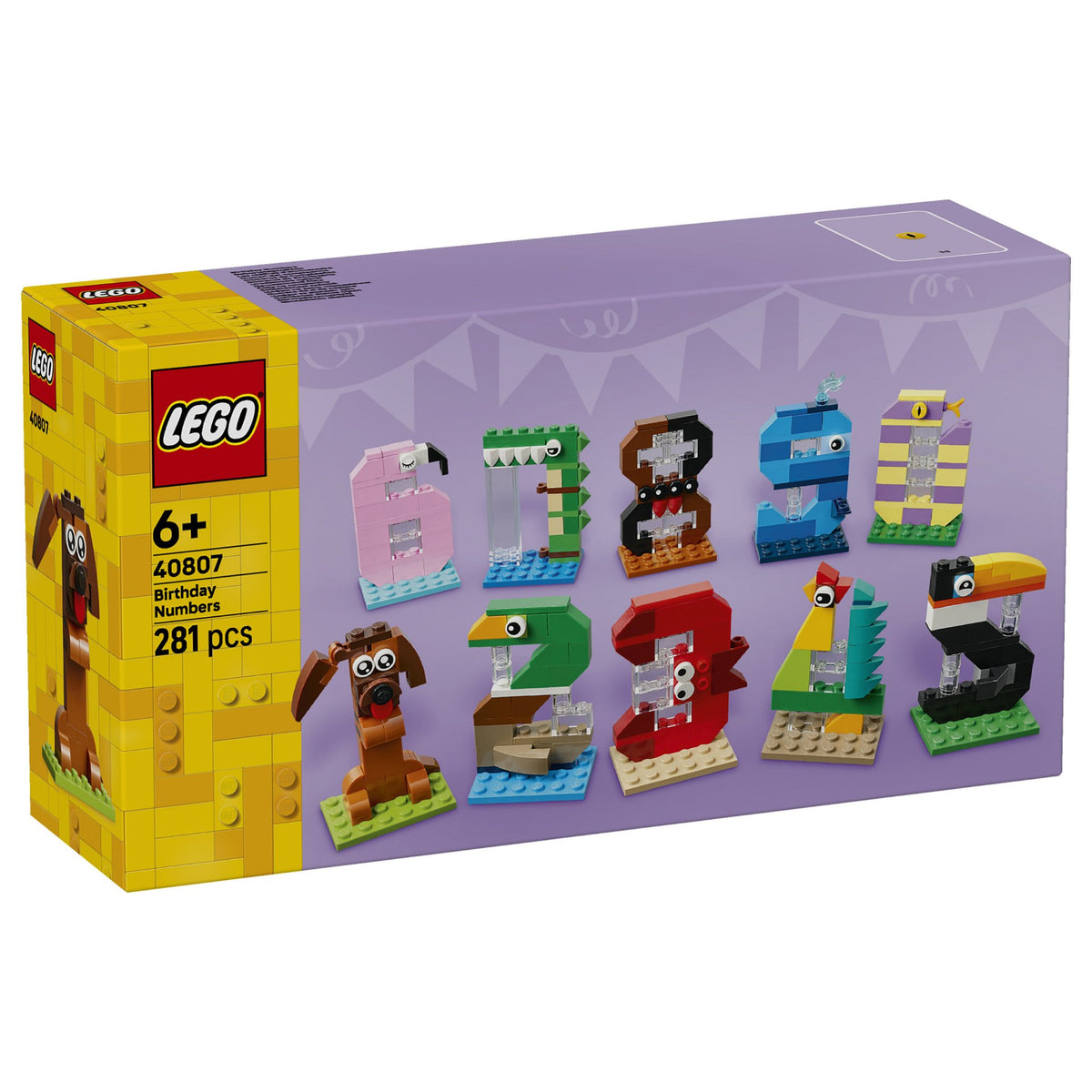 LEGO 40807 Seasonal Geburtstagszahlen