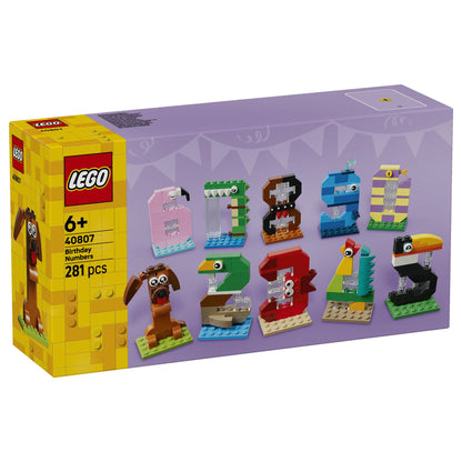 LEGO 40807 Seasonal Geburtstagszahlen