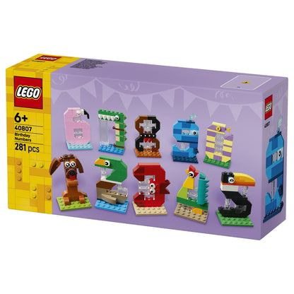 LEGO 40807 Seasonal Geburtstagszahlen
