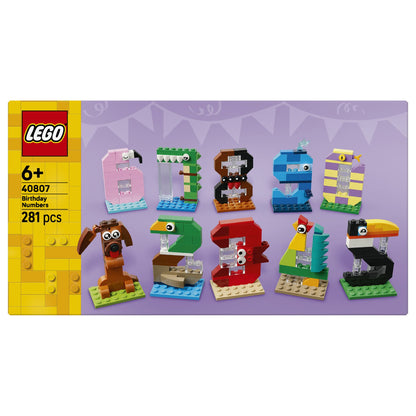LEGO 40807 Seasonal Geburtstagszahlen