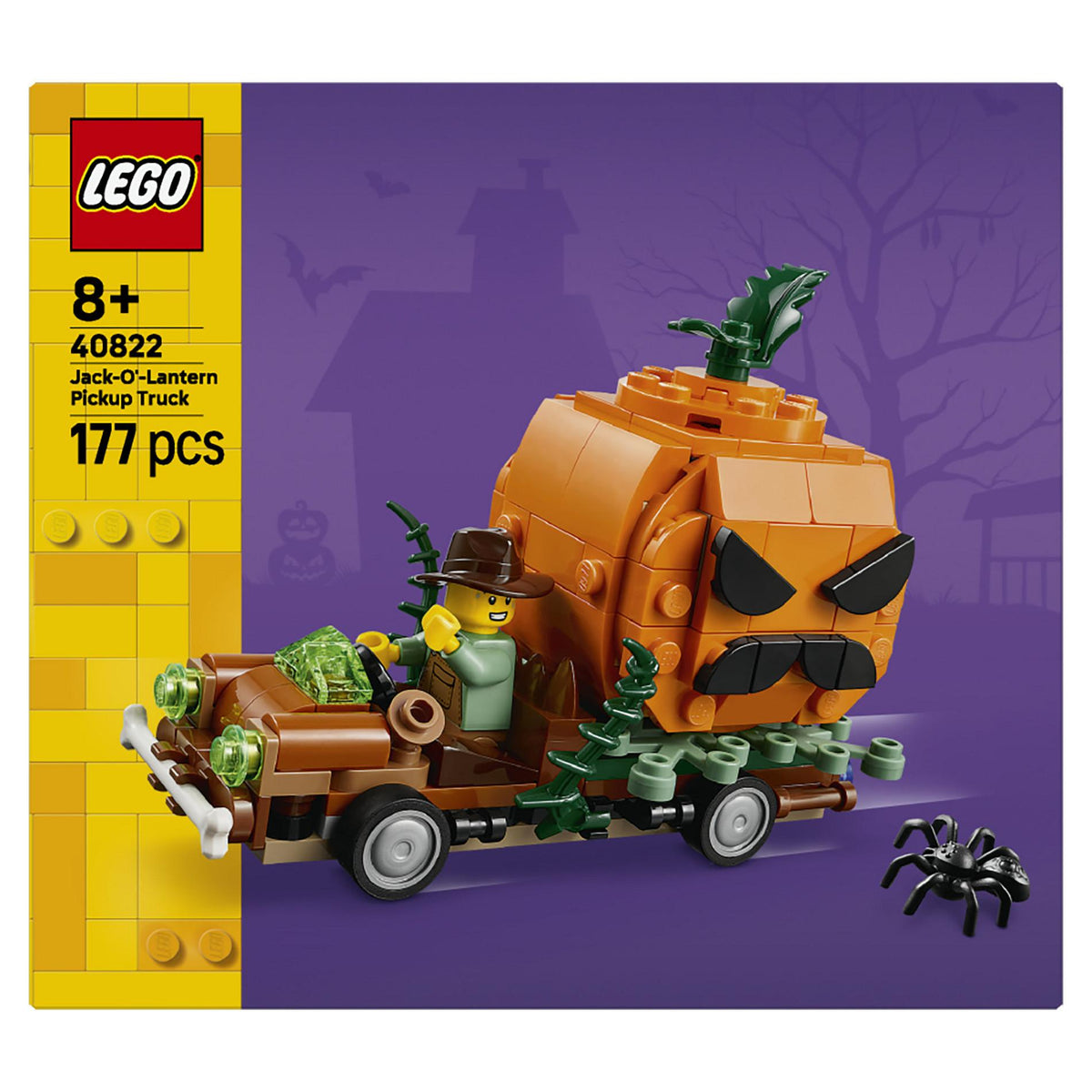 LEGO 40822 Seasonal Pickup mit Halloweenkrbis
