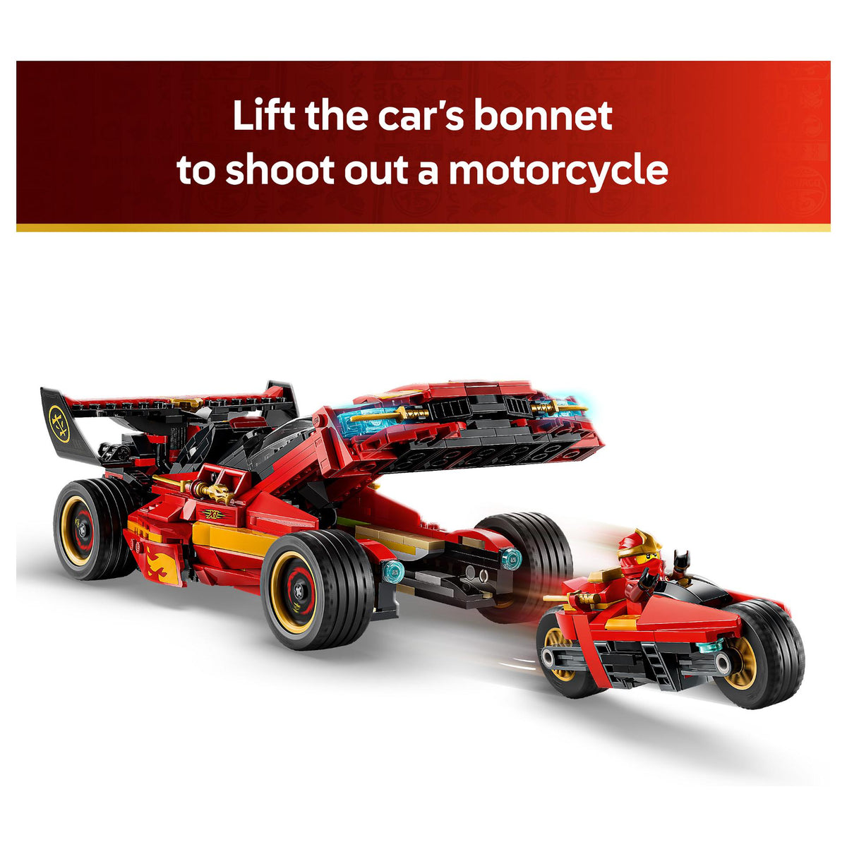 LEGO 71867 NINJAGO 15-jhriges Jubil. des X-1 Ninja Supercar
