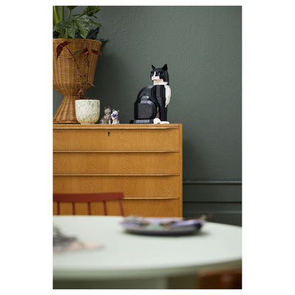 Ideas Schwarz-weisse Katze 21349