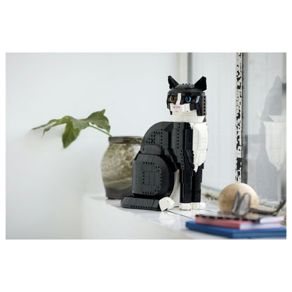 Ideas Schwarz-weisse Katze 21349