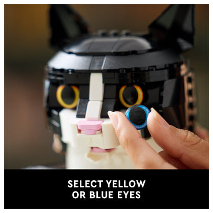 Ideas Schwarz-weisse Katze 21349