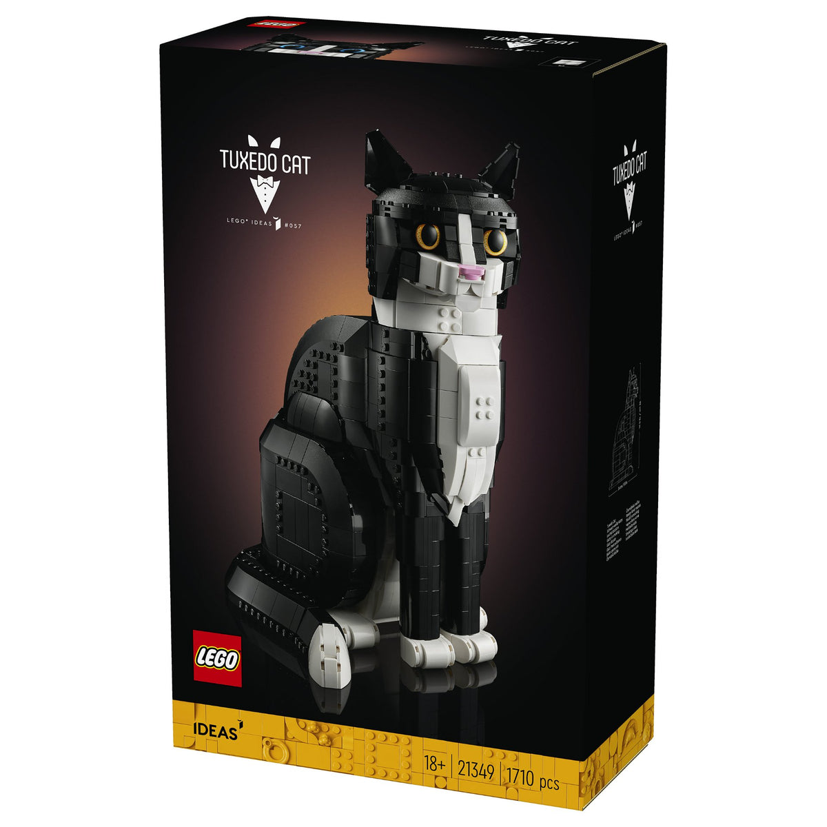 Ideas Schwarz-weisse Katze 21349