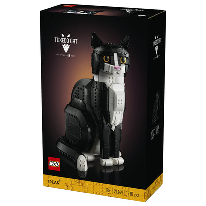 Ideas Schwarz-weisse Katze 21349