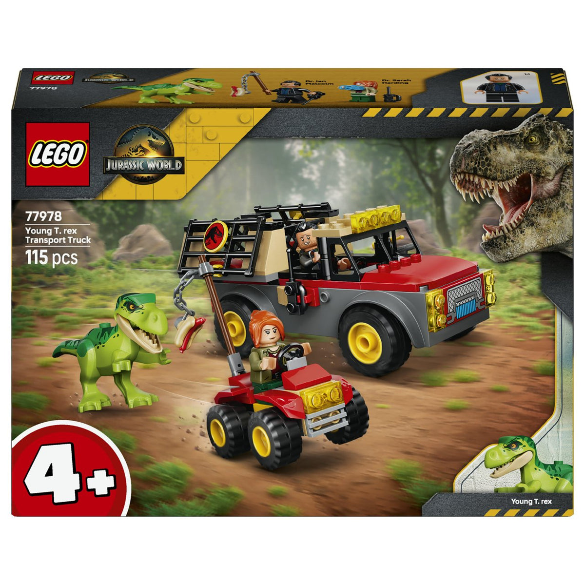 77978 Jurassic World Transporter fr den Jungen T.Rex