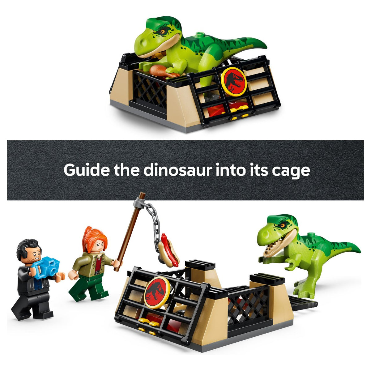 77978 Jurassic World Transporter fr den Jungen T.Rex