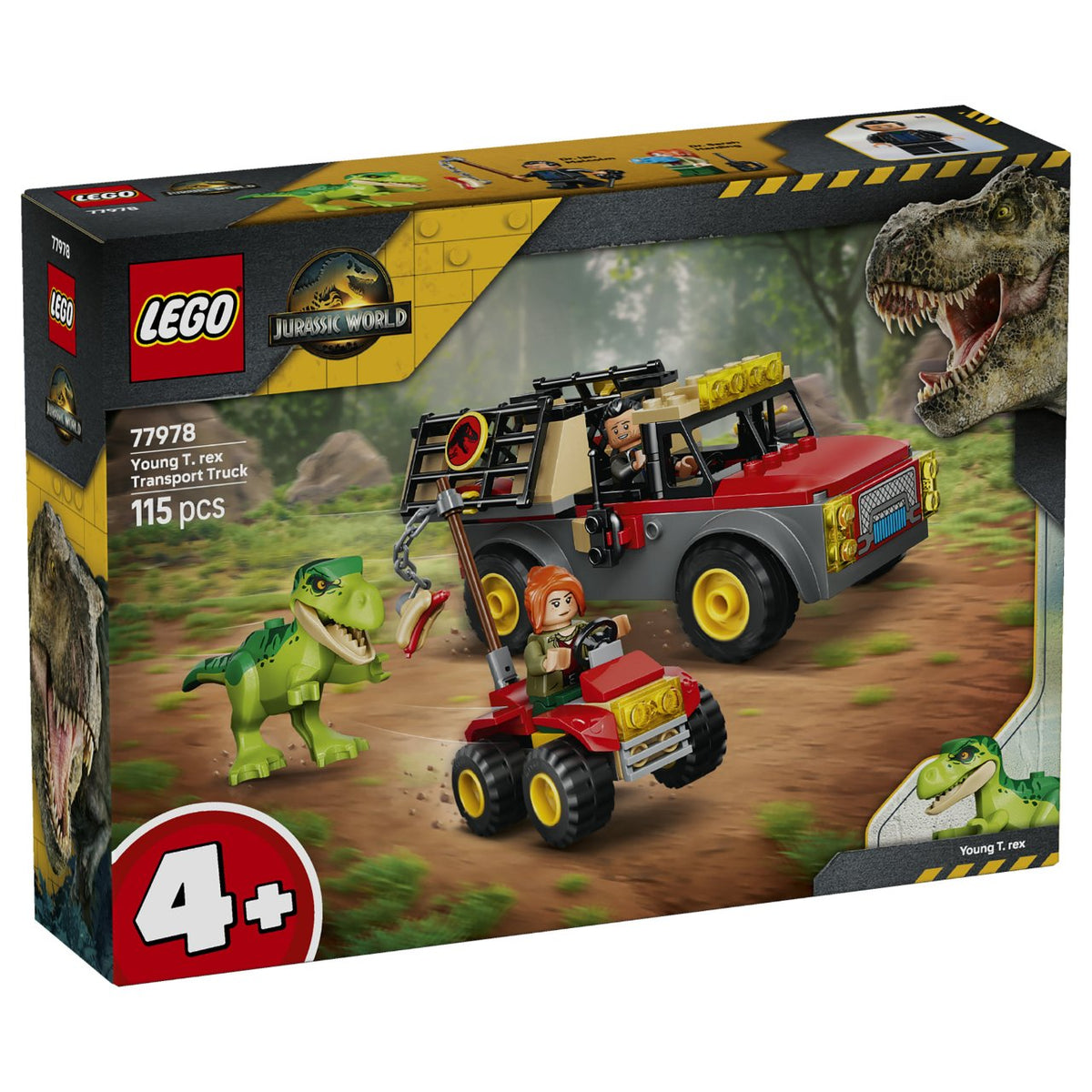 77978 Jurassic World Transporter fr den Jungen T.Rex