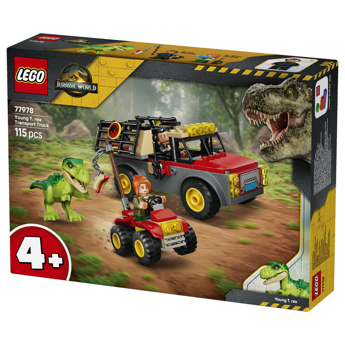 77978 Jurassic World Transporter fr den Jungen T.Rex