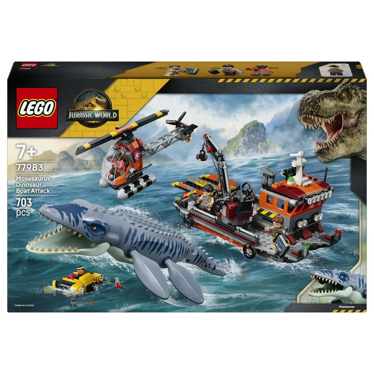 77983 LEGO 77983 J.W. Mosasaurier-Angriff auf das Boot (8.4.)
