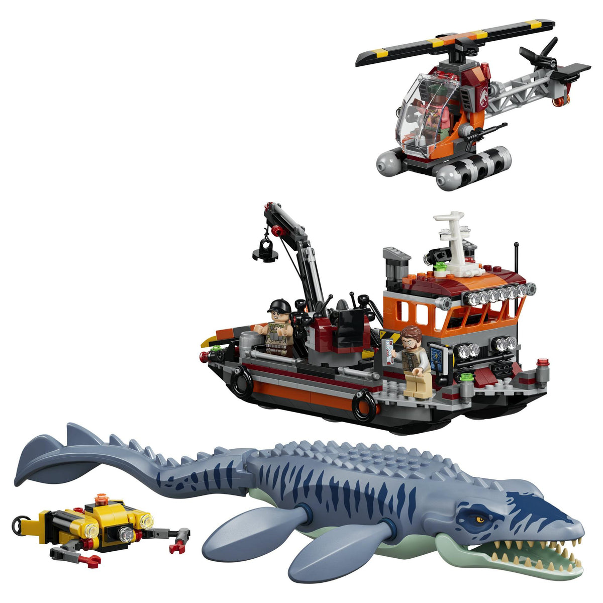 77983 LEGO 77983 J.W. Mosasaurier-Angriff auf das Boot (8.4.)