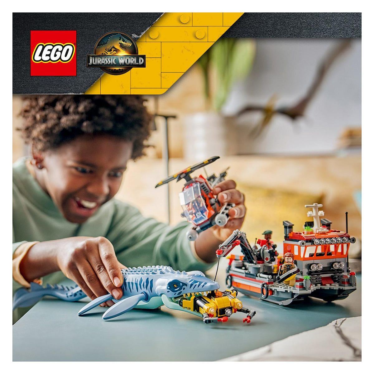 77983 LEGO 77983 J.W. Mosasaurier-Angriff auf das Boot (8.4.)