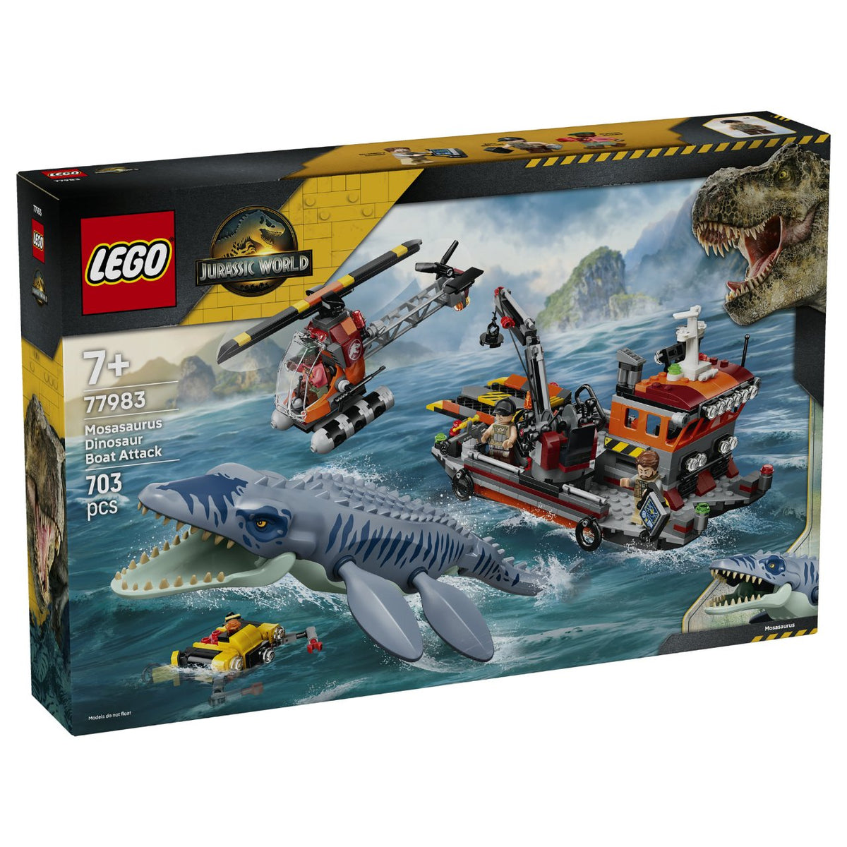 77983 LEGO 77983 J.W. Mosasaurier-Angriff auf das Boot (8.4.)