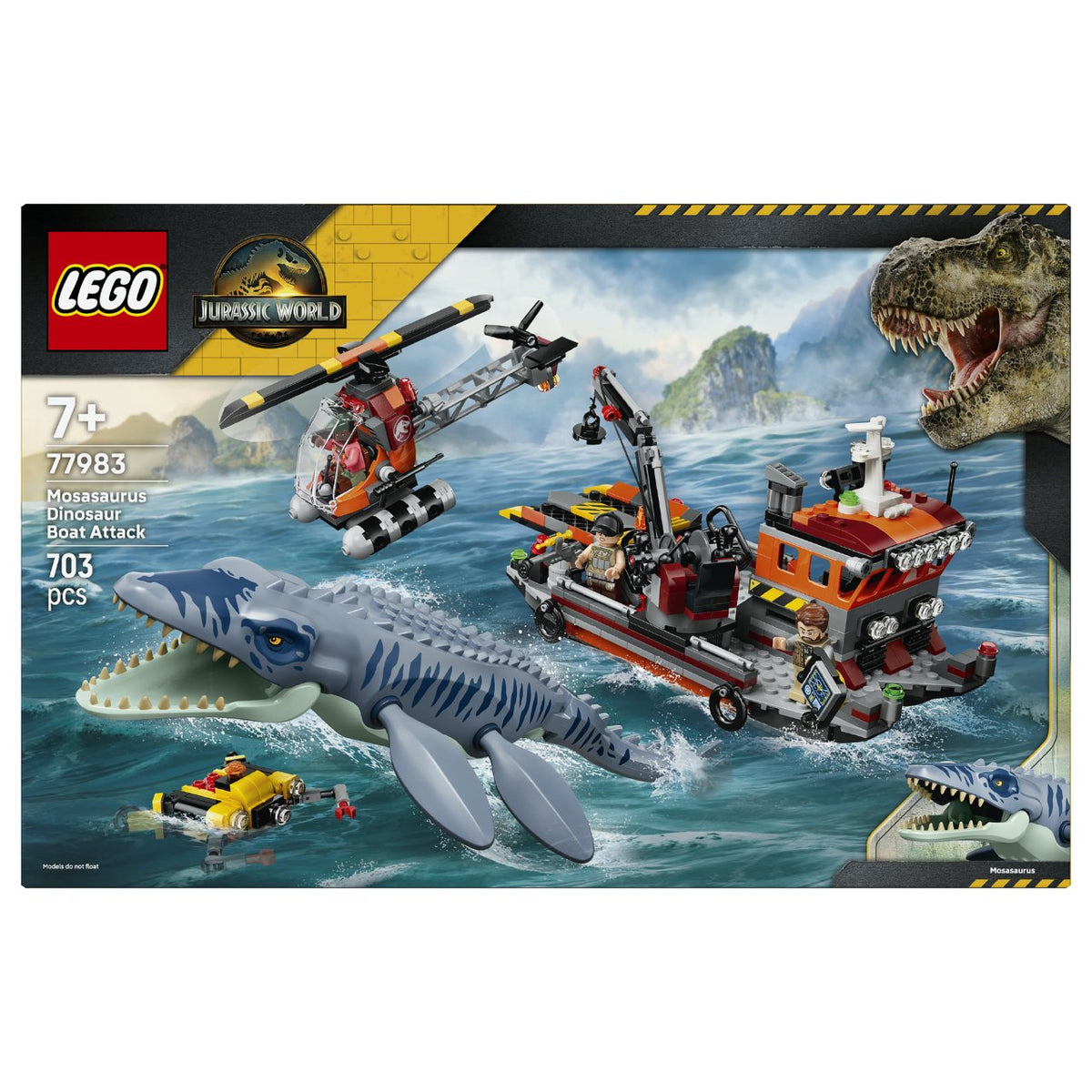 77983 LEGO 77983 J.W. Mosasaurier-Angriff auf das Boot (8.4.)