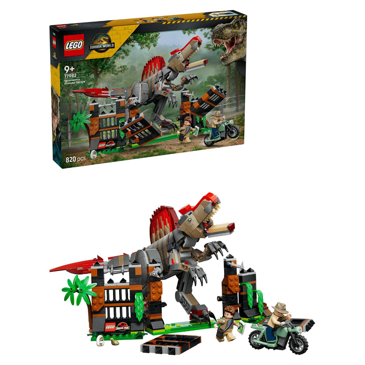 77982 LEGO 77982 J.W. Flucht des Spinosaurus (8.4.)