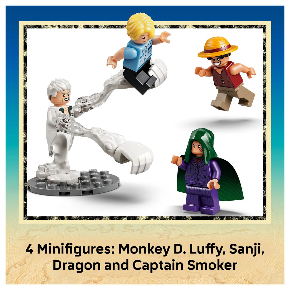75642 LEGO 75642 One Piece Showdown mit Kapitn Smoker (9.4.)