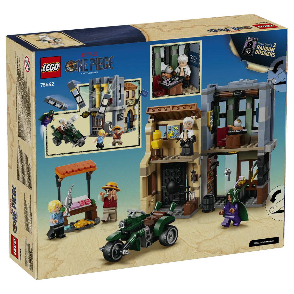 75642 LEGO 75642 One Piece Showdown mit Kapitn Smoker (9.4.)
