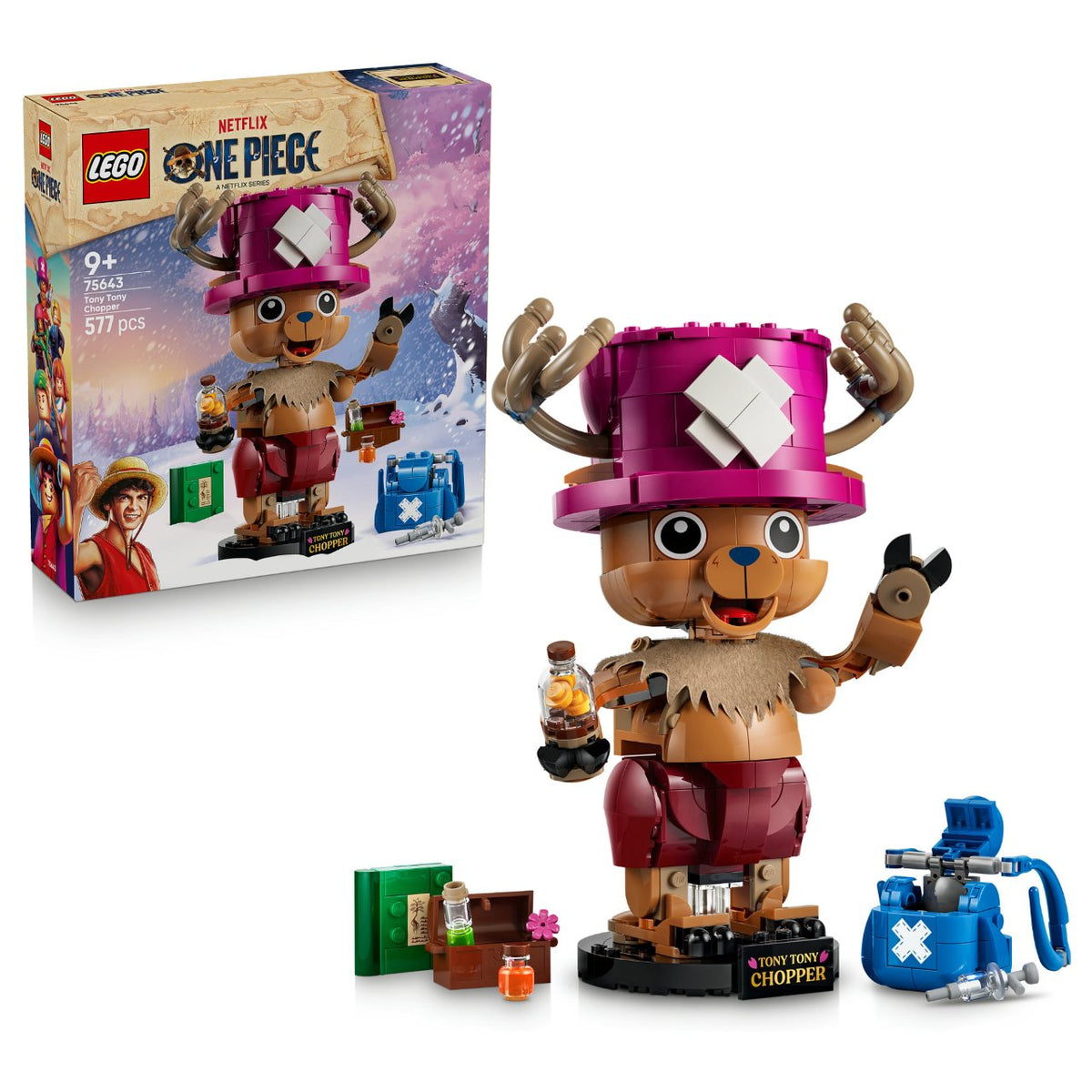 75643 LEGO 75643 One Piece Tony Tony Chopper (9.4.)