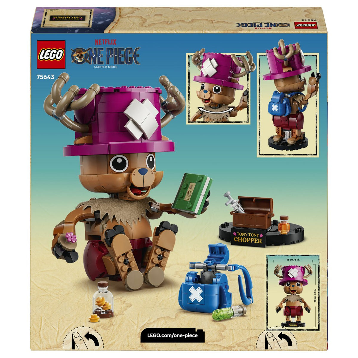 75643 LEGO 75643 One Piece Tony Tony Chopper (9.4.)