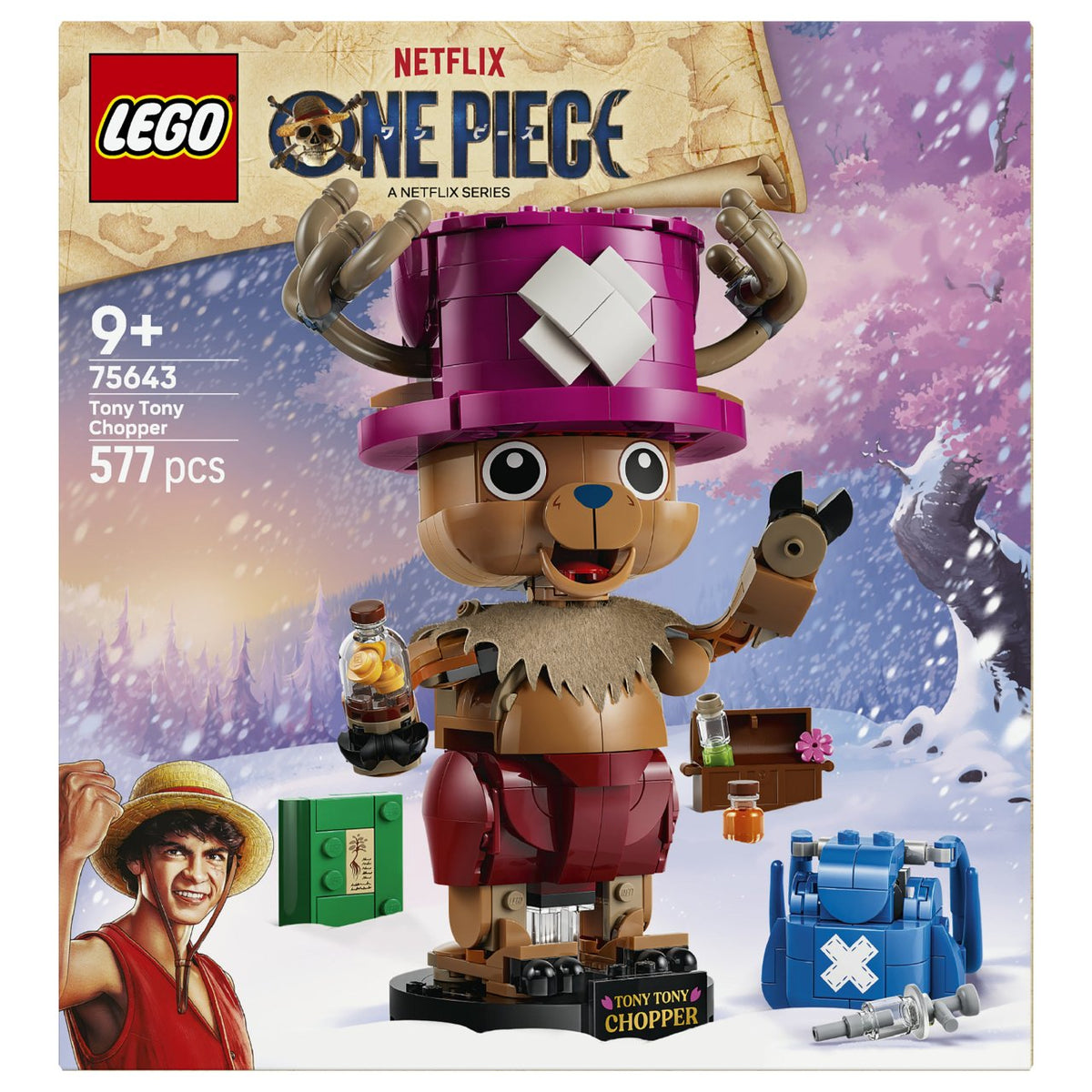 75643 LEGO 75643 One Piece Tony Tony Chopper (9.4.)