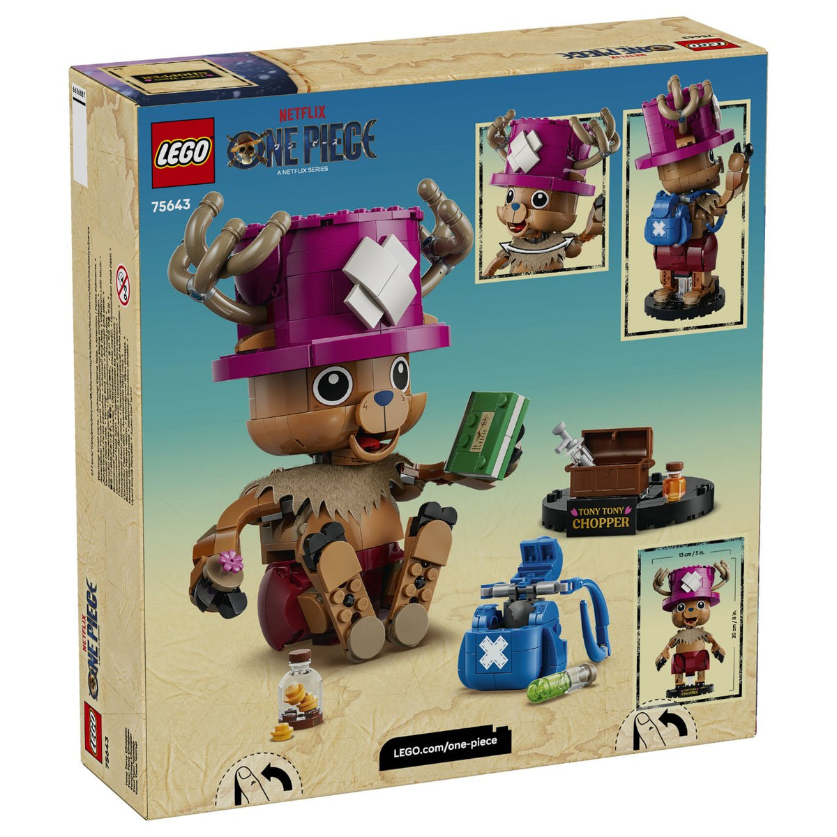 75643 LEGO 75643 One Piece Tony Tony Chopper (9.4.)