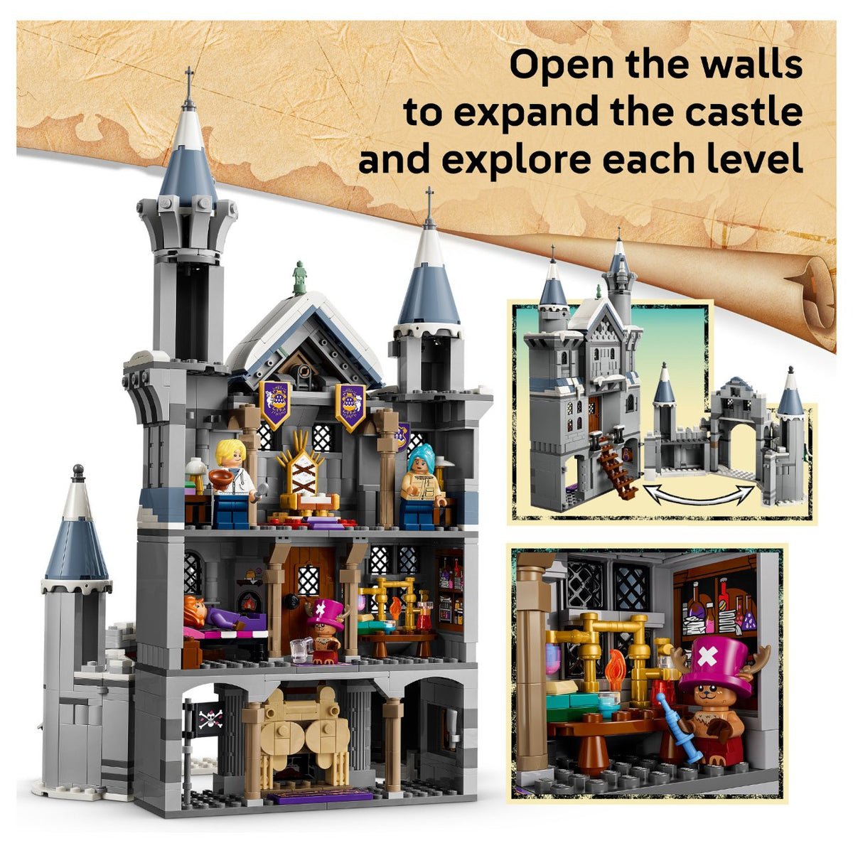 75645 LEGO 75645 One Piece Duell im Schloss Drumm (9.4.)