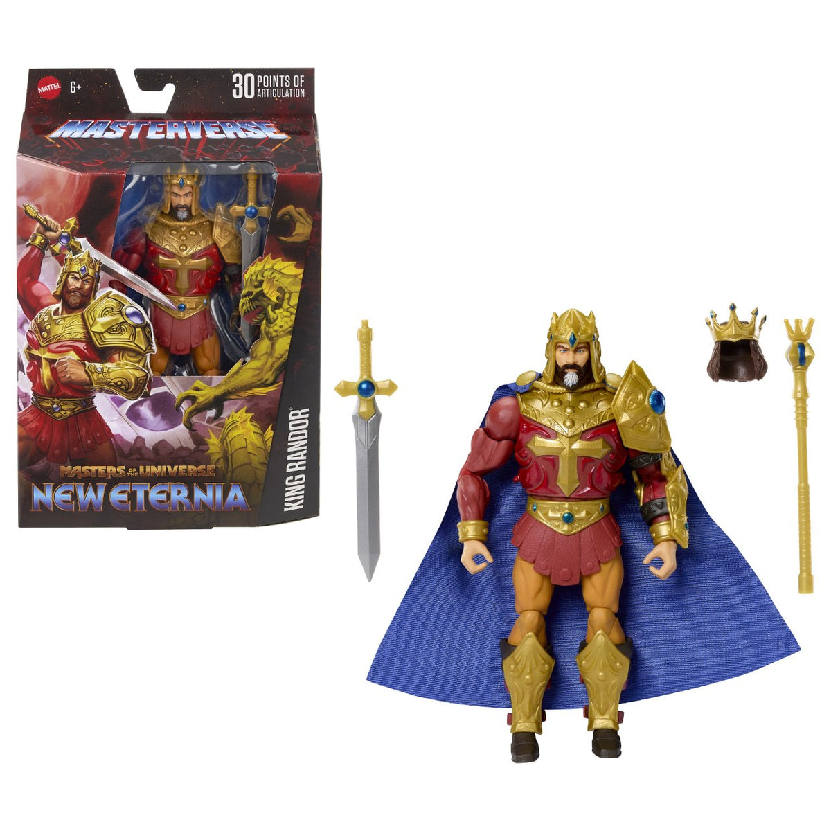 Masters of the Universe Masterverse New Eternia King Randor