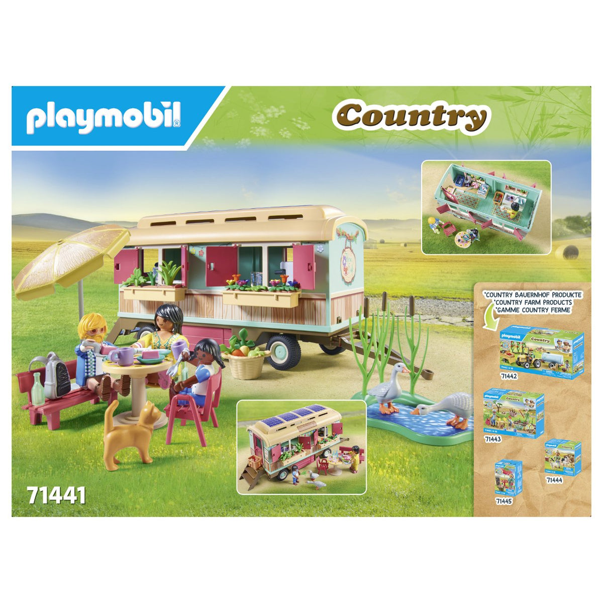 71441 Country Gemtliches Bauwagencaf