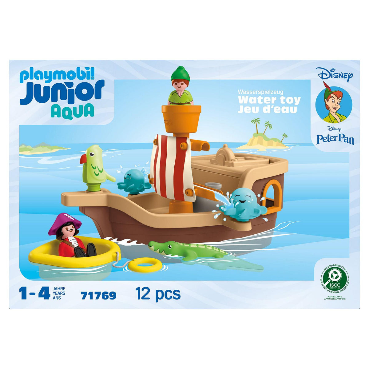 71769 Junior & Disney: Peter Pans Piratenschiff mit Wasserspritzspa