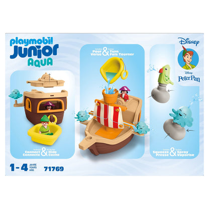 71769 Junior & Disney: Peter Pans Piratenschiff mit Wasserspritzspa