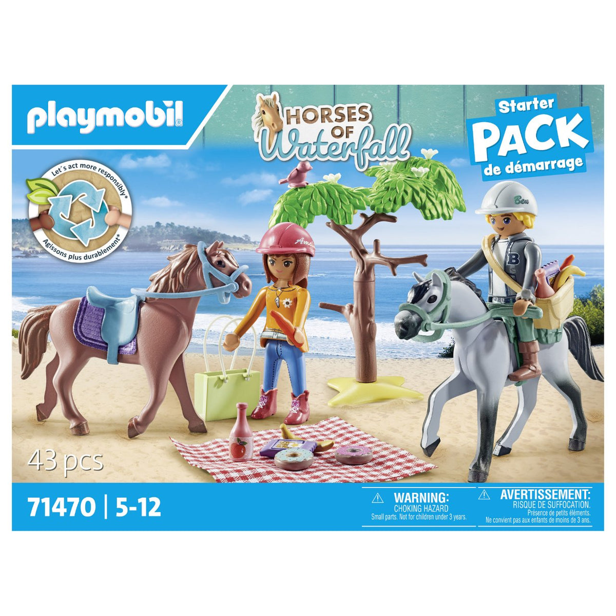 - Horses of Waterfall - Reitausflug an den Strand mit Amelia und Ben