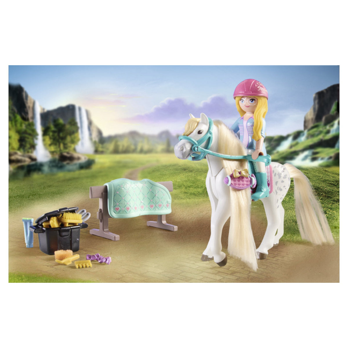 - Horses of Waterfall - Isabella & Lioness mit Waschplatz