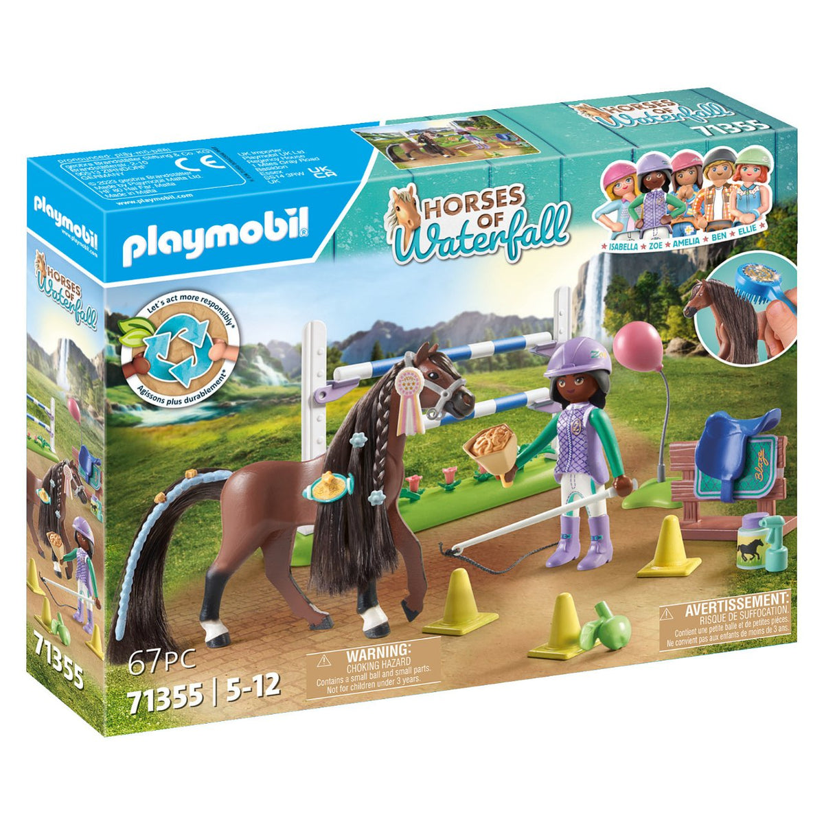 - Horses of Waterfall - Zoe & Blaze mit Turnierparcours