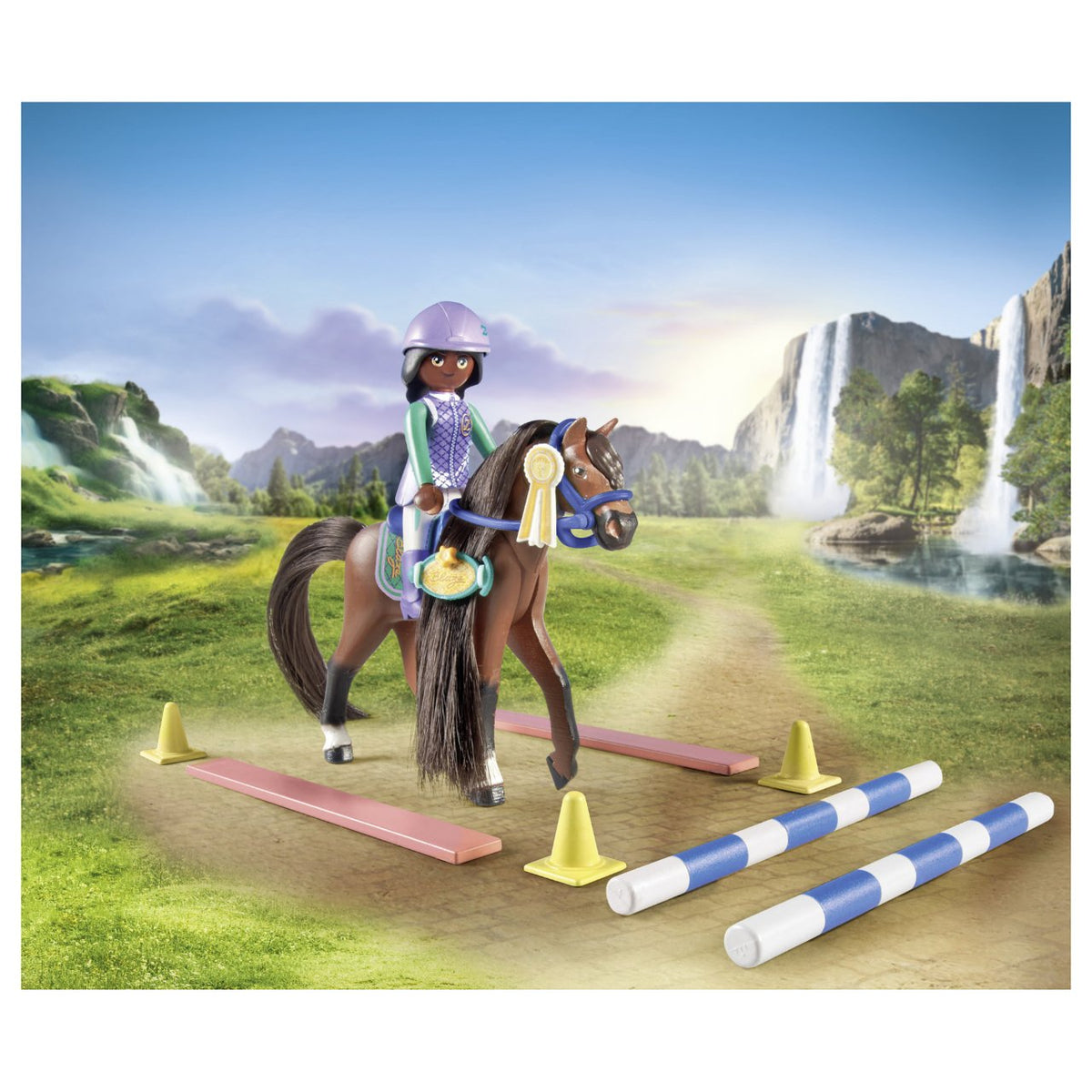 - Horses of Waterfall - Zoe & Blaze mit Turnierparcours