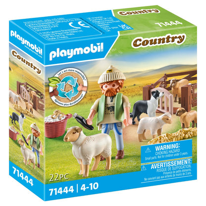 - Country - Junger Schäfer mit Schafen