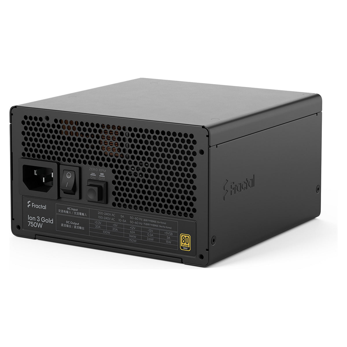 750W Fractal Design Ion 3 Gold Black