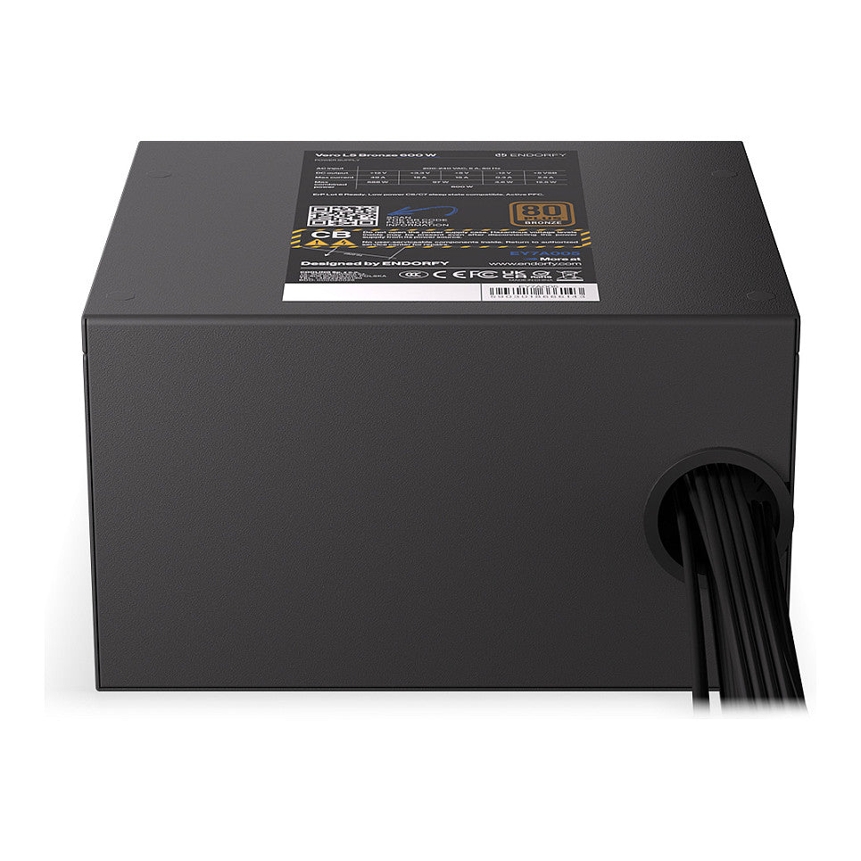 600W Endorfy Vero L5 Netzteil ATX (Bronze) schwarz