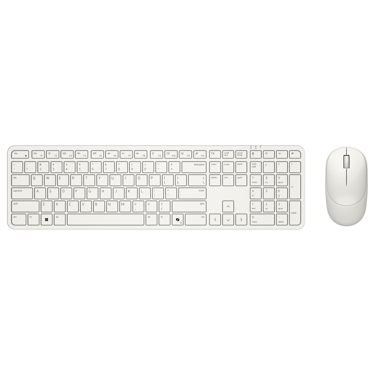 Dell Pro 5 Keyboard and Mouse KM526 German QWERTZ Light Ash